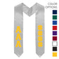 Sigma Kappa Pick Your Own Colors Graduation Stole | Sigma Kappa | Apparel > Stoles
