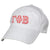 Gamma Phi Beta White Baseball Hat