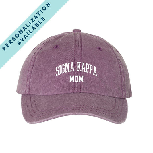 Sigma Kappa Mom Cap | Sigma Kappa | Headwear > Billed hats