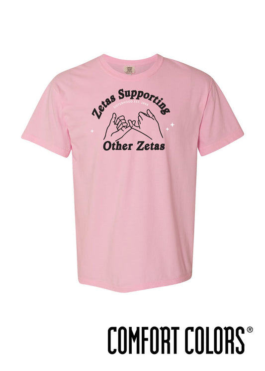 Zeta Babes Supporting Babes Tee