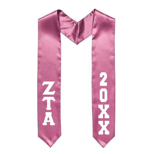 Zeta Graduation Stole | Zeta Tau Alpha | Apparel > Stoles