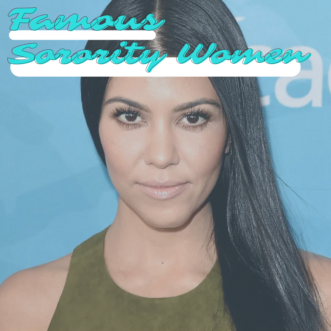 Famous Sorority Women - Kourtney Kardashian Alpha Phi
