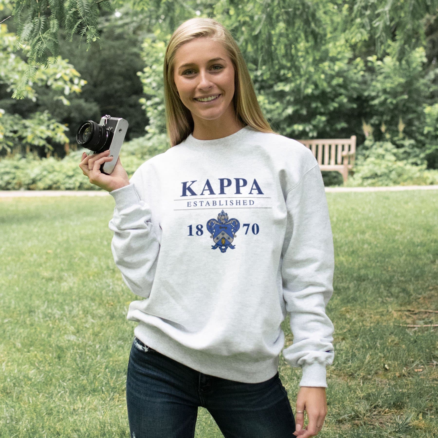 Kappa Classic Champion Crewneck | Kappa Kappa Gamma | Sweatshirts > Crewneck sweatshirts