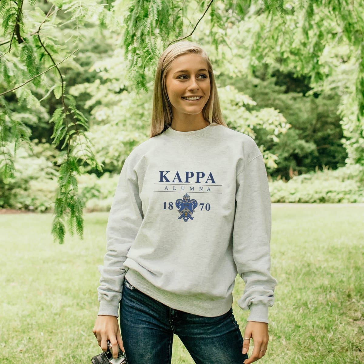 Kappa Alumni Champion Sweatshirt | Kappa Kappa Gamma | Sweatshirts > Crewneck sweatshirts