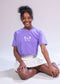 Comfort Colors Purple Butterfly Tee