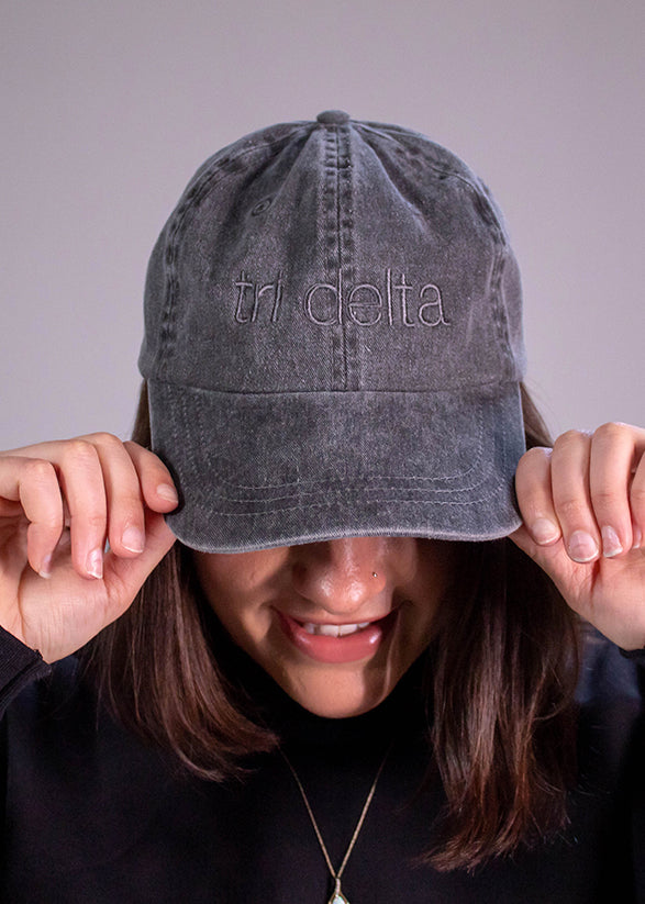 Delta Gamma Tone On Tone Hat