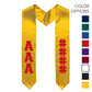 Alpha Phi Pick Your Own Colors Graduation Stole | Alpha Phi | Apparel > Stoles