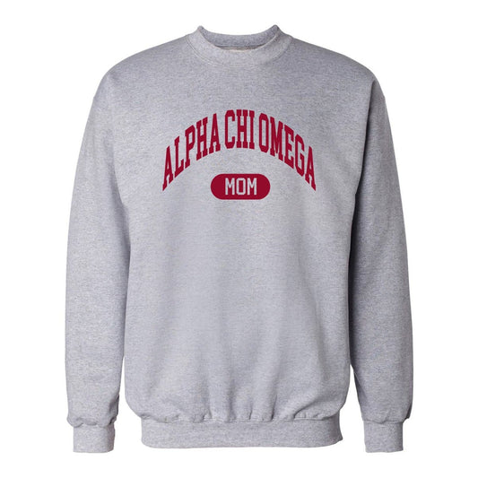 Alpha Chi Classic Mom Crewneck | Alpha Chi Omega | Sweatshirts > Crewneck sweatshirts