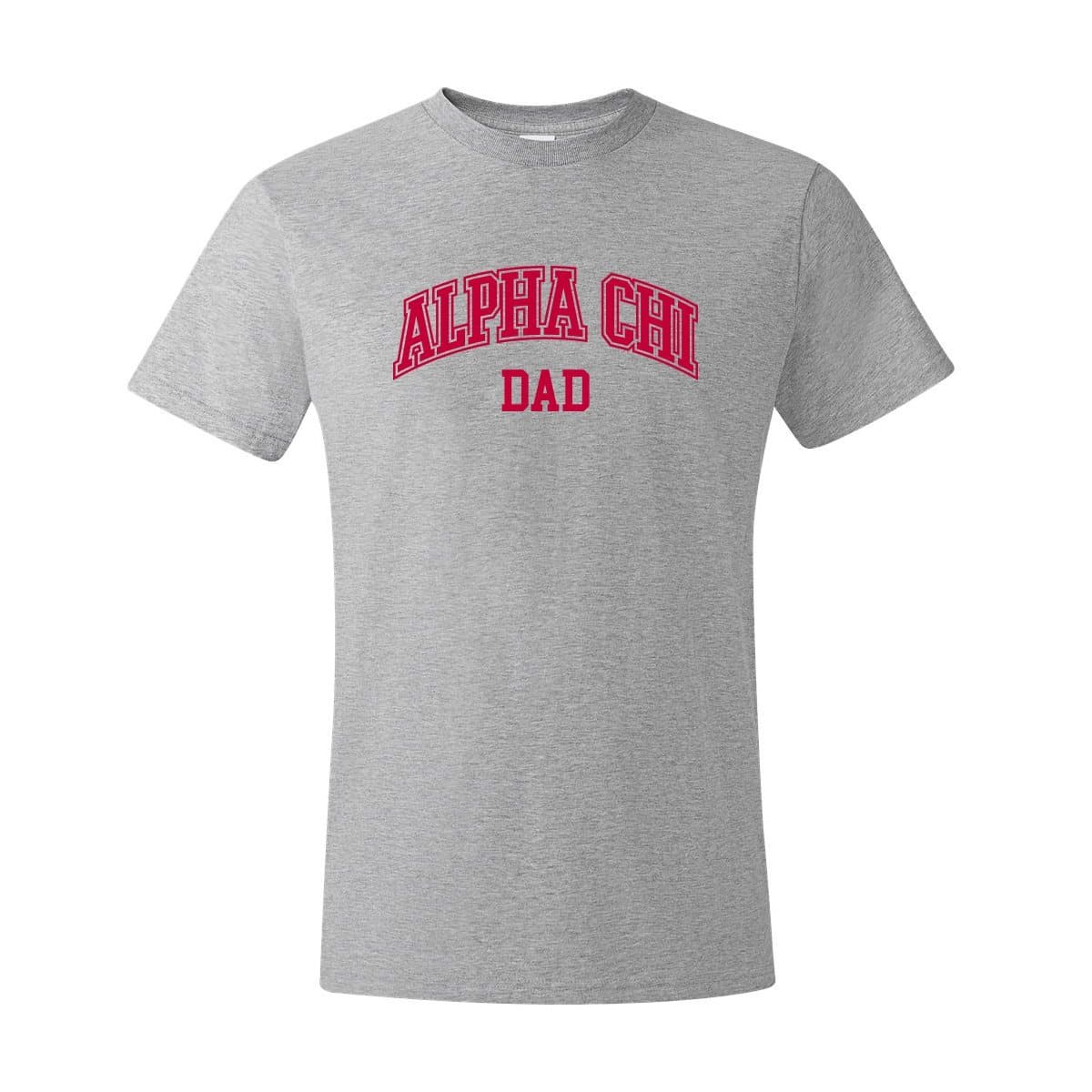 Alpha Chi Heather Gray Dad Tee | Alpha Chi Omega | Shirts > Short sleeve t-shirts