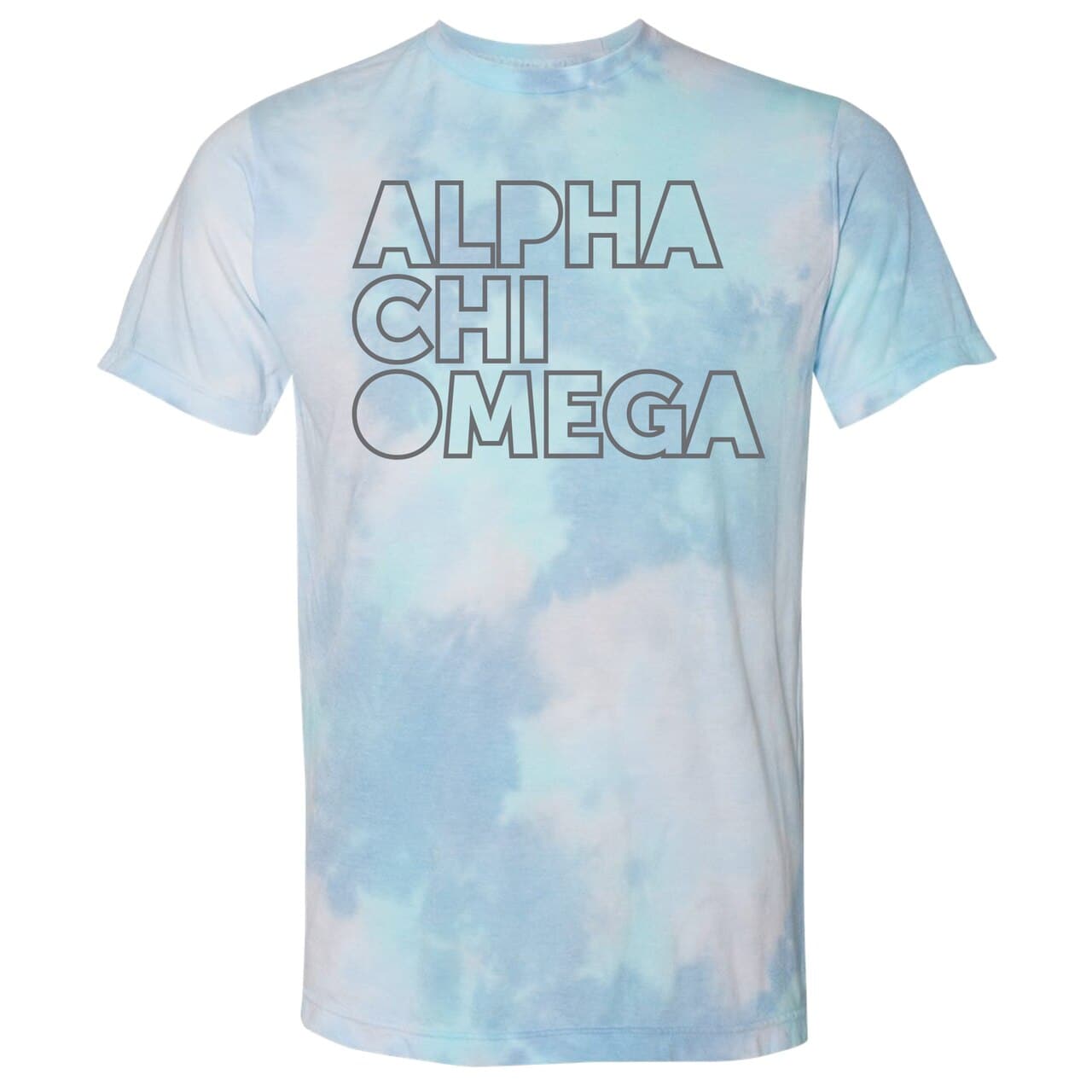 Alpha Chi Super Soft Tie Dye Tee | Alpha Chi Omega | Shirts > Short sleeve t-shirts
