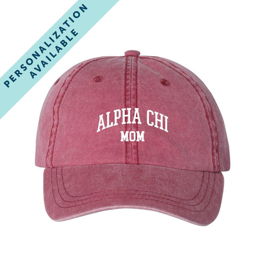 Alpha Chi Mom Cap | Alpha Chi Omega | Headwear > Billed hats
