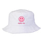 Alpha Chi Smiley Bucket Hat | Sorority | Headwear > Bucket hats