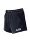 Alpha Chi Black Fleece Shorts
