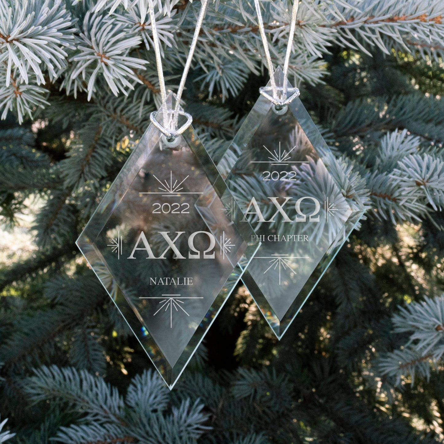 Alpha Chi Limited Edition 2022 Holiday Ornament