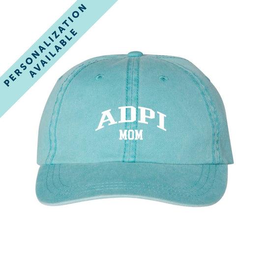 ADPi Mom Cap | Alpha Delta Pi | Headwear > Billed hats