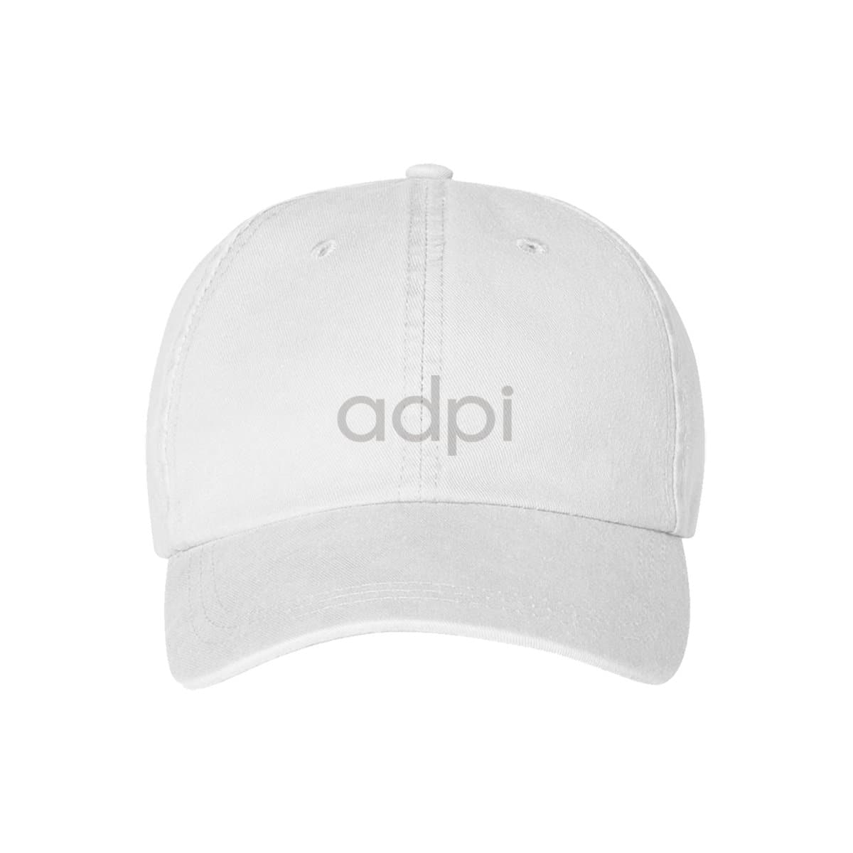 ADPi Tone On Tone Hat | Alpha Delta Pi | Headwear > Billed hats