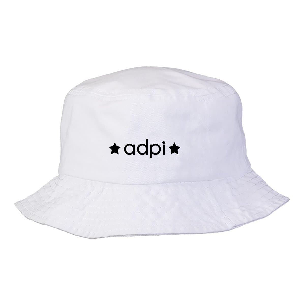 ADPi Simple Star Bucket Hat | Alpha Delta Pi | Headwear > Bucket hats