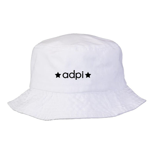 ADPi Simple Star Bucket Hat | Alpha Delta Pi | Headwear > Bucket hats