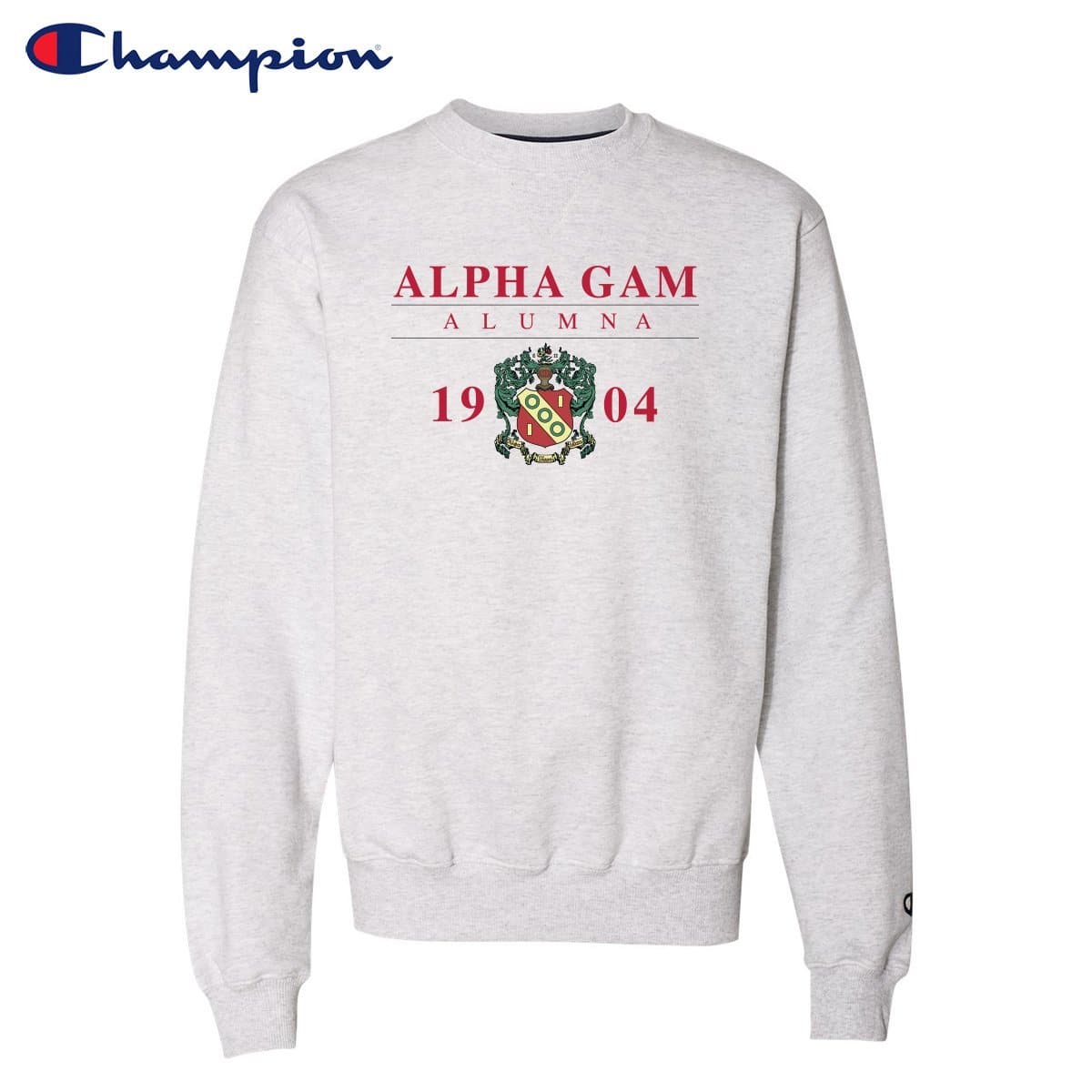 Alpha Gam Alumni Champion Sweatshirt | Alpha Gamma Delta | Sweatshirts > Crewneck sweatshirts