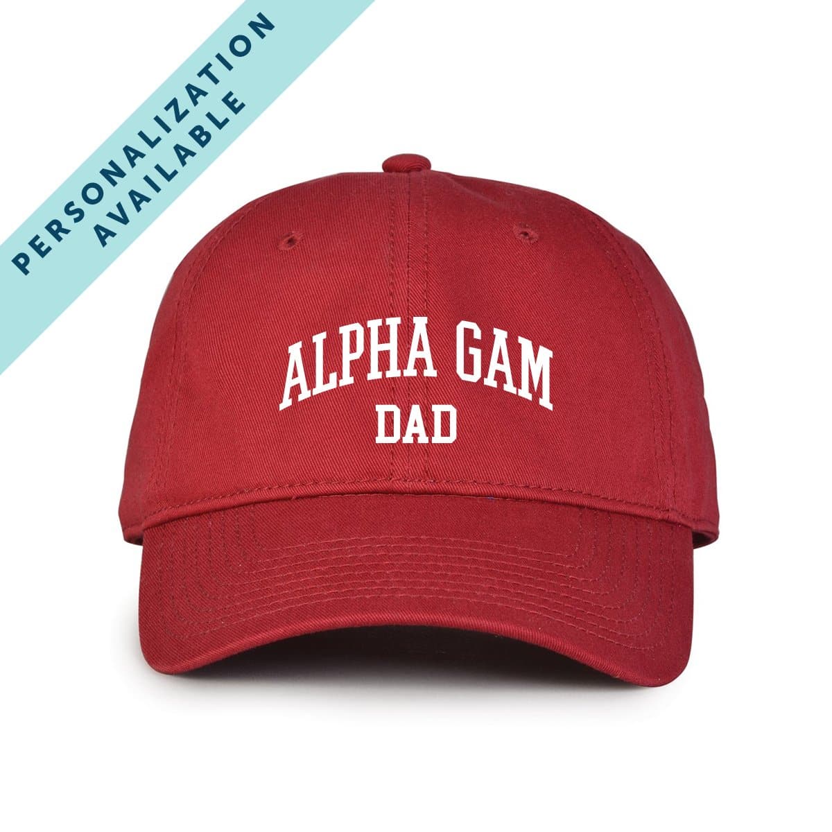 Alpha Gam Dad Cap | Alpha Gamma Delta | Headwear > Billed hats