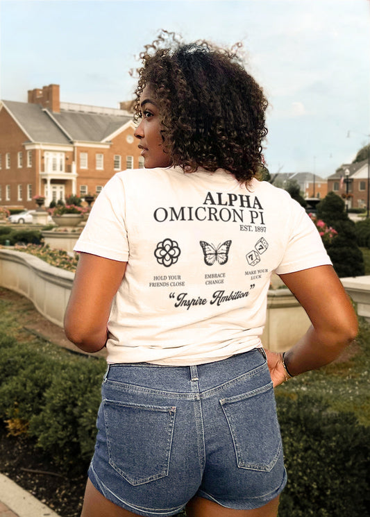 AOII Comfort Colors Mantra Short Sleeve Tee