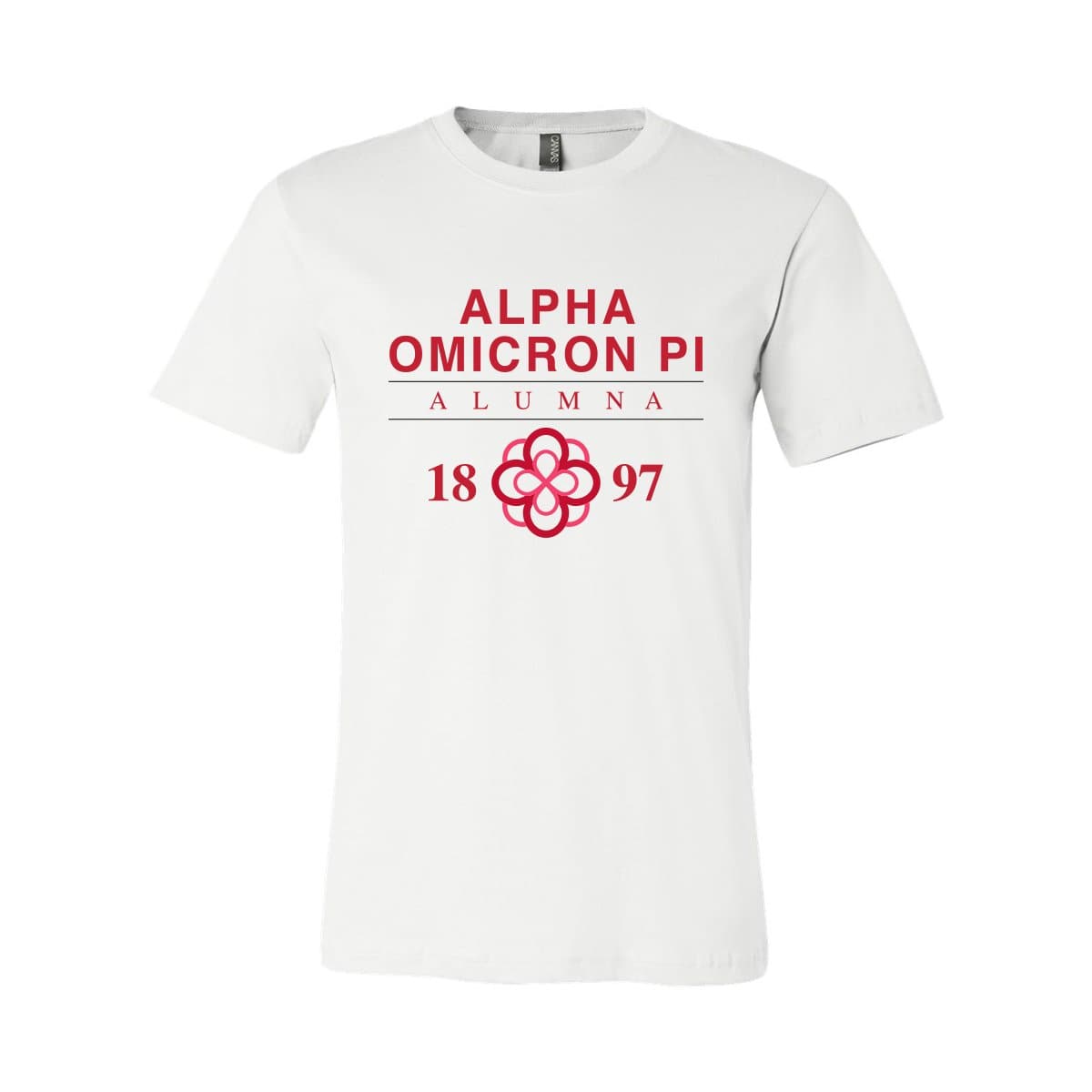 AOII Alumna Crest Short Sleeve Tee | Alpha Omicron Pi | Shirts > Short sleeve t-shirts