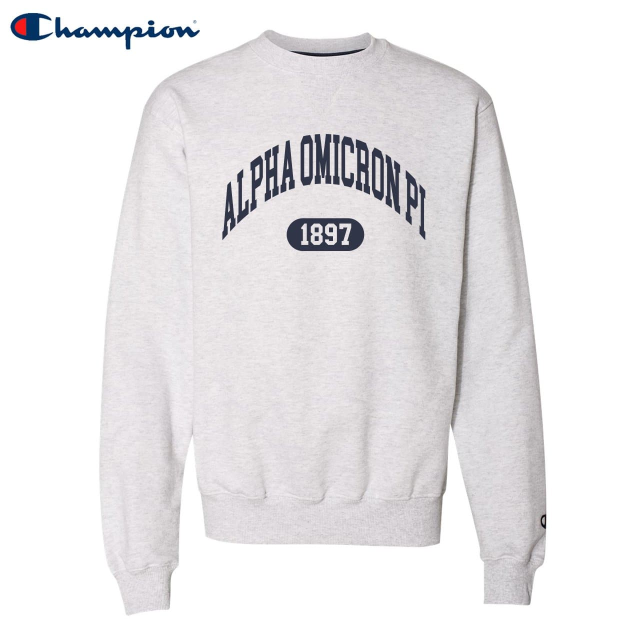 AOII Heavyweight Champion Crewneck Sweatshirt | Alpha Omicron Pi | Sweatshirts > Crewneck sweatshirts