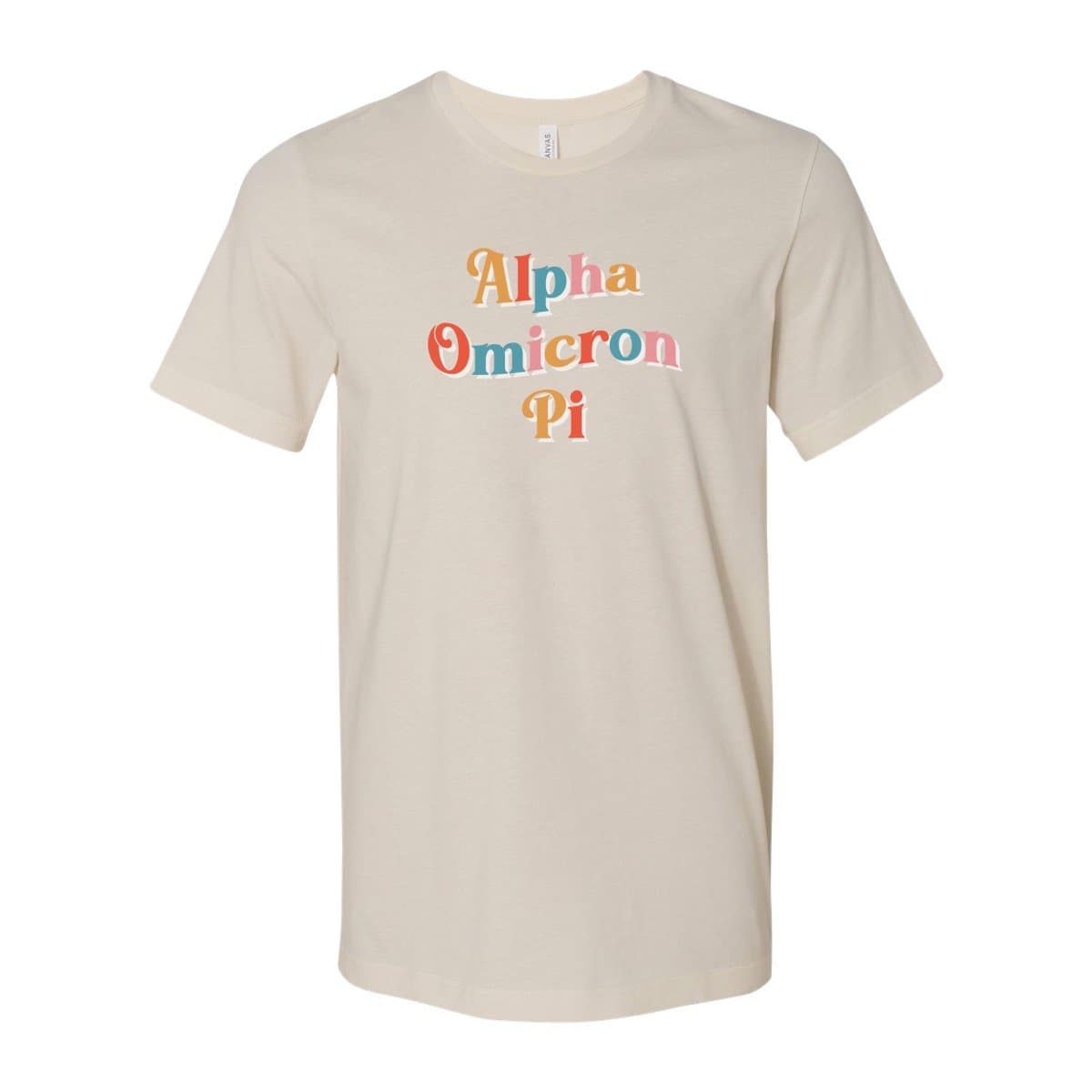 AOII Retro Pop Tee | Alpha Omicron Pi | Shirts > Short sleeve t-shirts