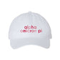AOII Keep It Colorful Ball Cap | Alpha Omicron Pi | Headwear > Billed hats