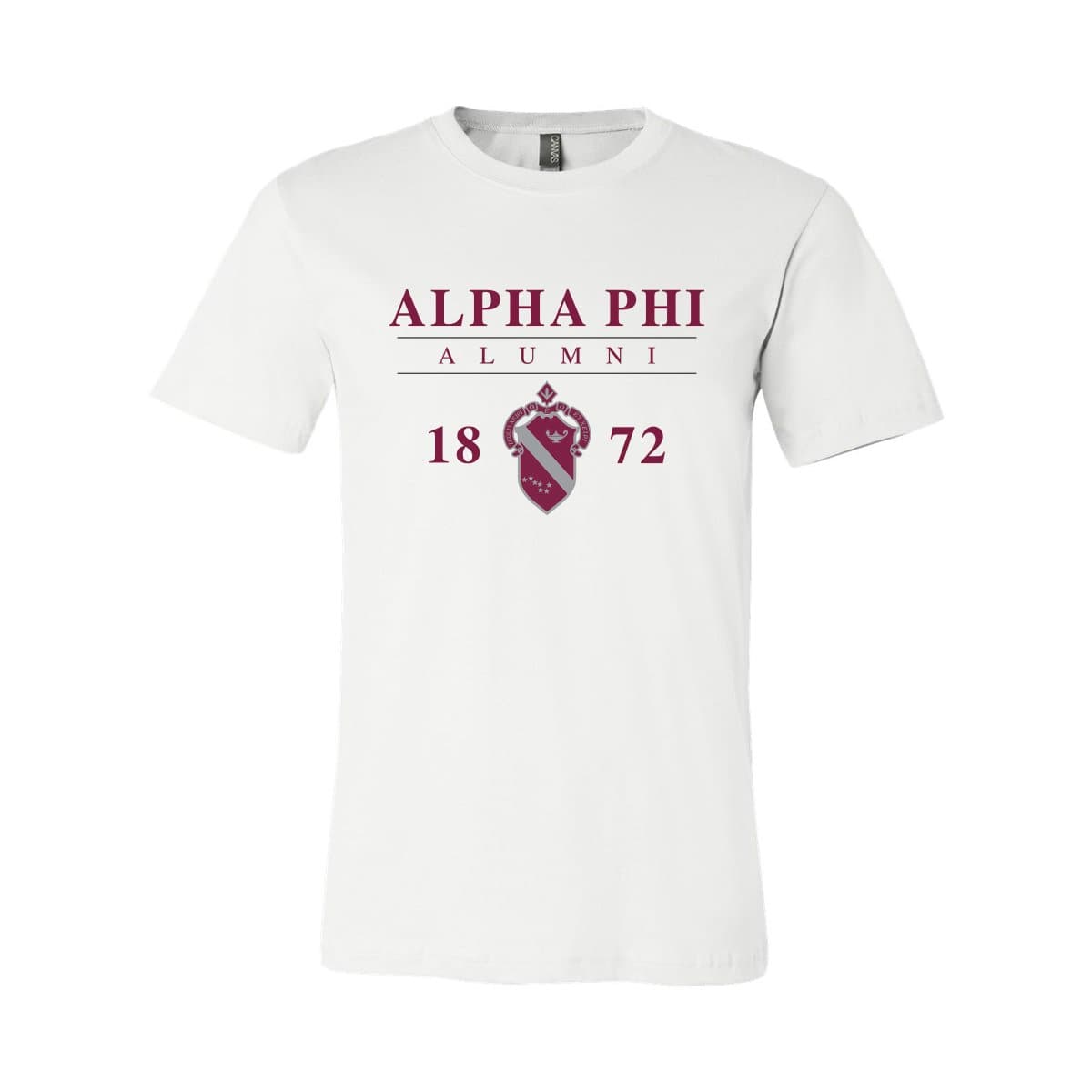 Alpha Phi Alumna Crest Short Sleeve Tee | Alpha Phi | Shirts > Short sleeve t-shirts