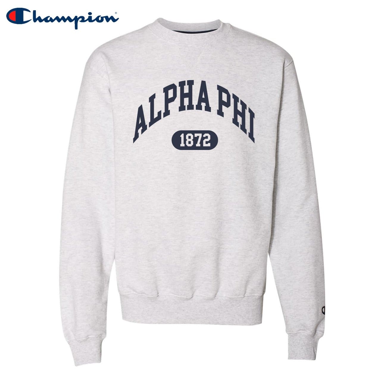 Alpha Phi Heavyweight Champion Crewneck Sweatshirt | Alpha Phi | Sweatshirts > Crewneck sweatshirts