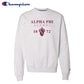 Alpha Phi Alumni Champion Sweatshirt | Alpha Phi | Sweatshirts > Crewneck sweatshirts