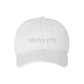 Alpha Phi Tone On Tone Hat | Alpha Phi | Headwear > Billed hats