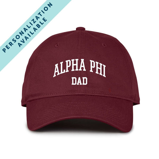 Alpha Phi Dad Cap | Alpha Phi | Headwear > Billed hats