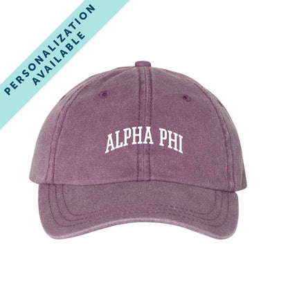 Alpha Phi Classic Cap | Alpha Phi | Headwear > Billed hats