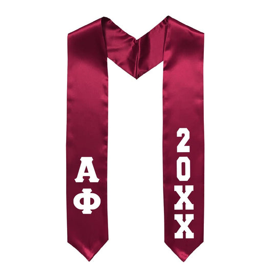 Alpha Phi Graduation Stole | Alpha Phi | Apparel > Stoles