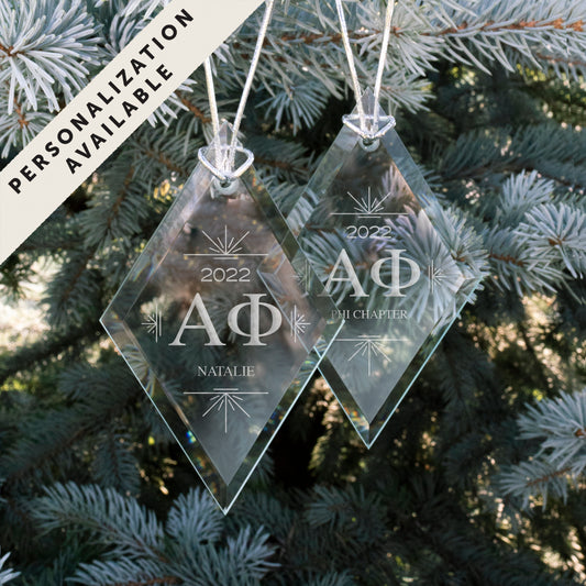 Alpha Phi Limited Edition 2022 Holiday Ornament