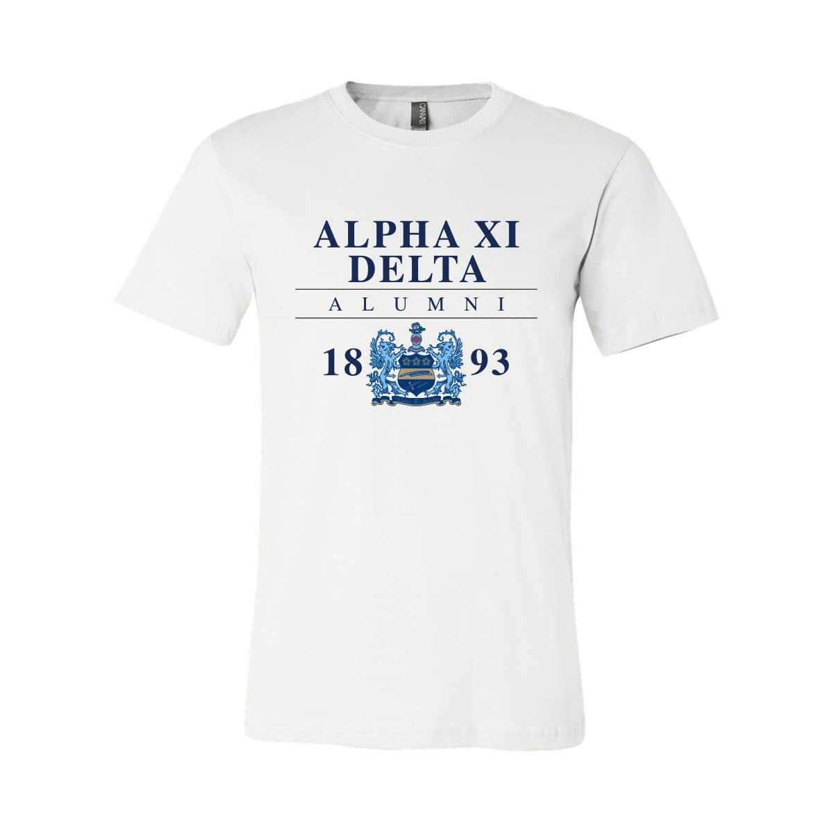 AXiD Alumna Crest Short Sleeve Tee | Alpha Xi Delta | Shirts > Short sleeve t-shirts