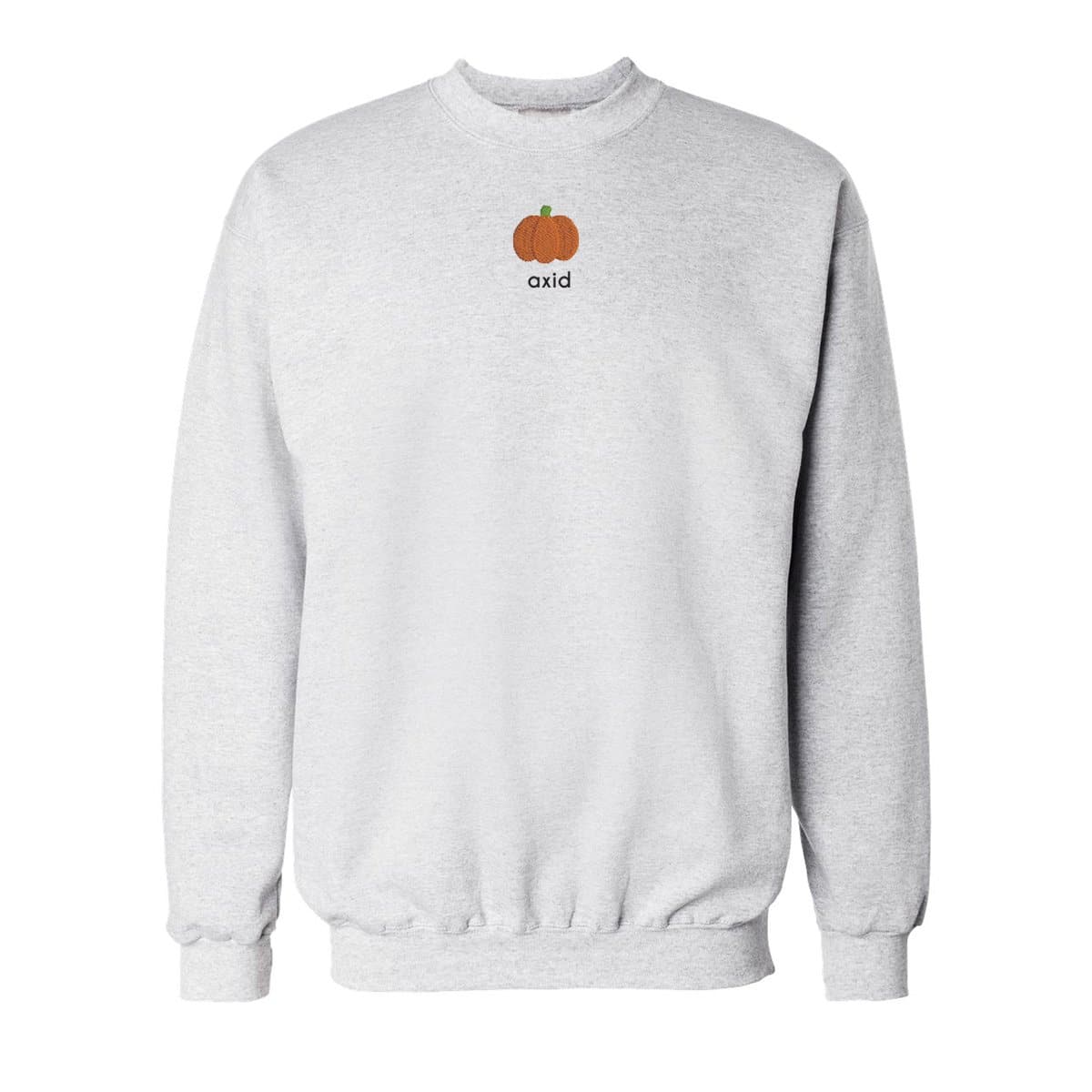 AXiD Hello Pumpkin Embroidered Crew | Alpha Xi Delta | Sweatshirts > Crewneck sweatshirts