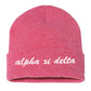 AXiD Classic Beanie | Alpha Xi Delta | Headwear > Beanies