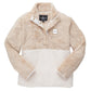AXiD Camel Color Block Fuzzy Fleece | Alpha Xi Delta | Outerwear > Jackets