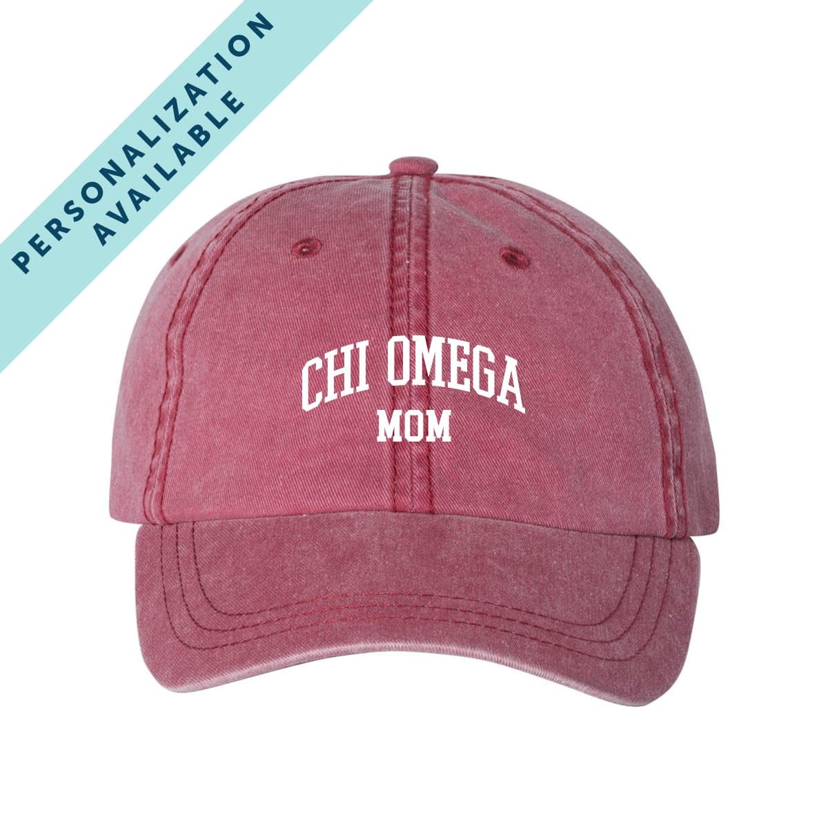 Chi Omega Mom Cap | Chi Omega | Headwear > Billed hats