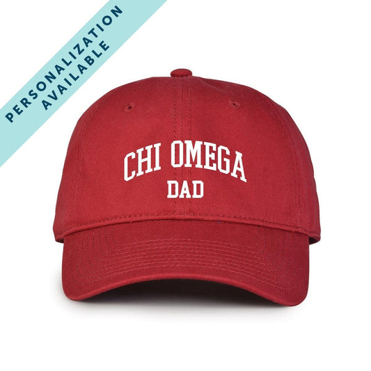 Chi Omega Dad Cap | Chi Omega | Headwear > Billed hats