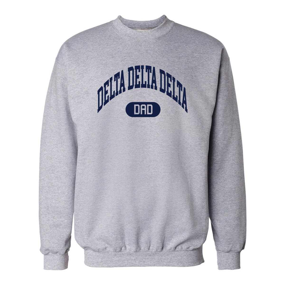 Tri Delta Classic Dad Crewneck | Delta Delta Delta | Sweatshirts > Crewneck sweatshirts