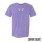 Tri Delta Comfort Colors Purple Butterfly Tee | Delta Delta Delta | Shirts > Short sleeve t-shirts