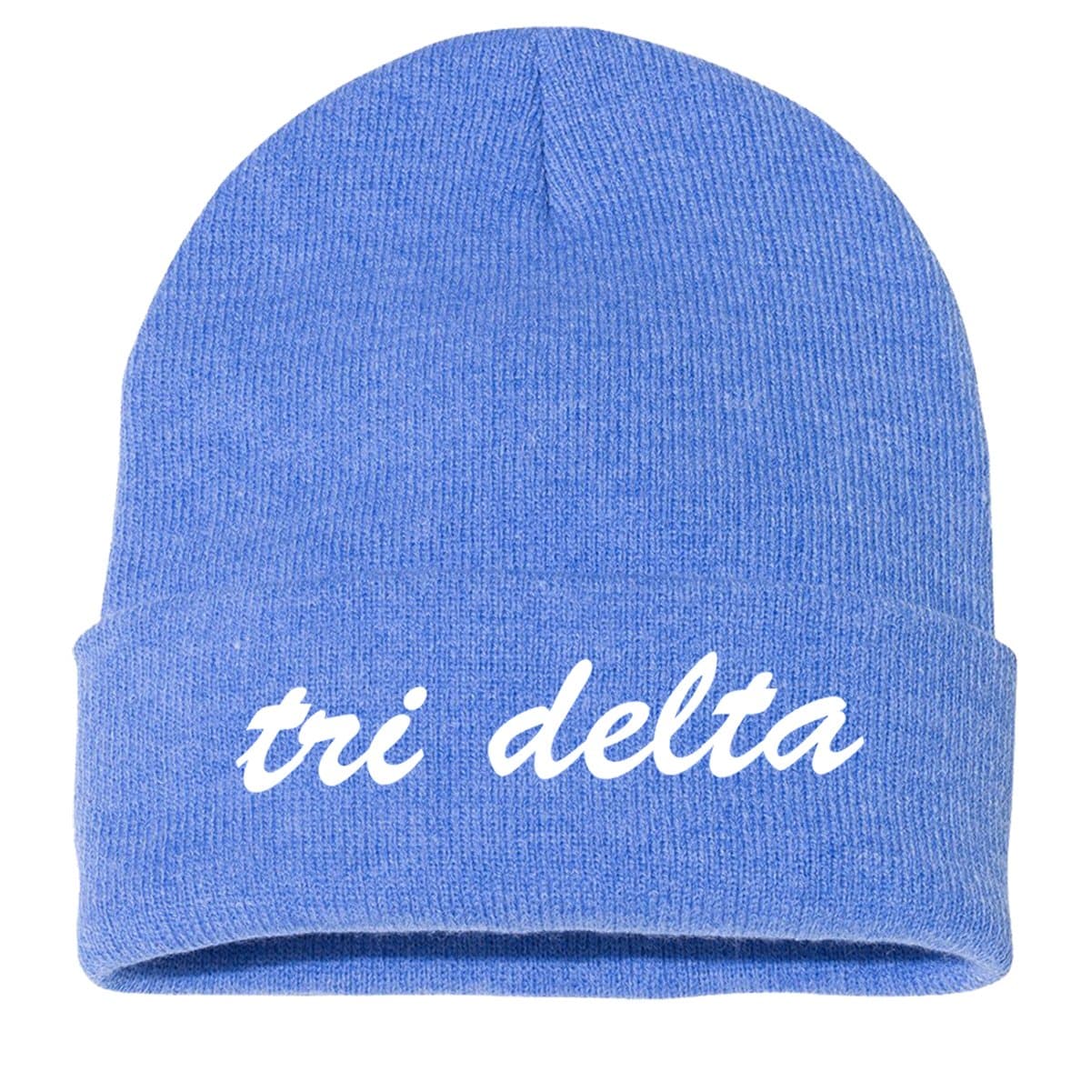 Tri Delta Classic Beanie | Delta Delta Delta | Headwear > Beanies