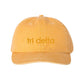 Tri Delta Tone On Tone Hat | Delta Delta Delta | Headwear > Billed hats