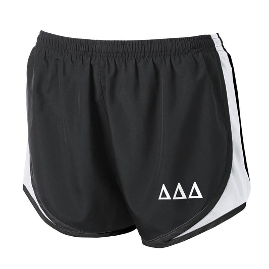 Tri Delta Running Shorts | Delta Delta Delta | Apparel > Shorts
