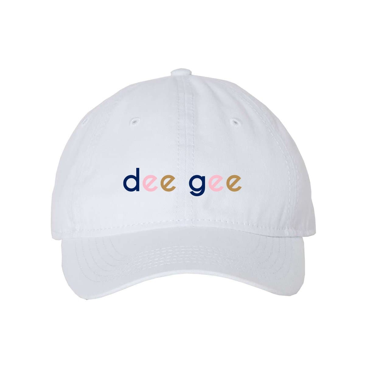 Delta Gamma Keep It Colorful Ball Cap | Delta Gamma | Headwear > Billed hats