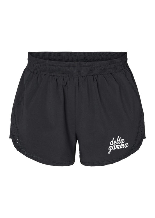 Delta Gamma Black Athletic Shorts